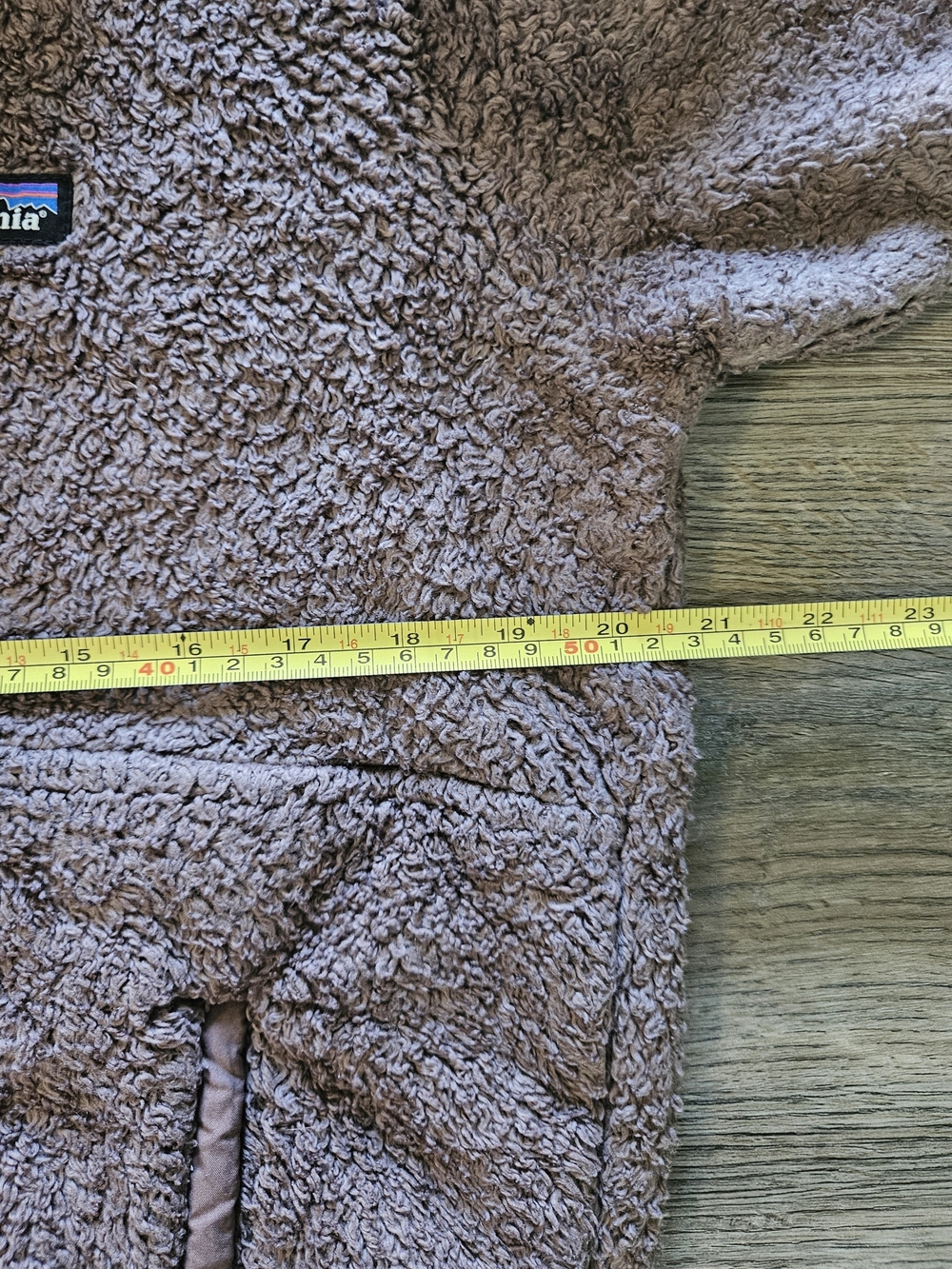 Patagonia Women's Los Gatos Mauve Brown Hooded Half Zip Pullover - Picture 2 of 12